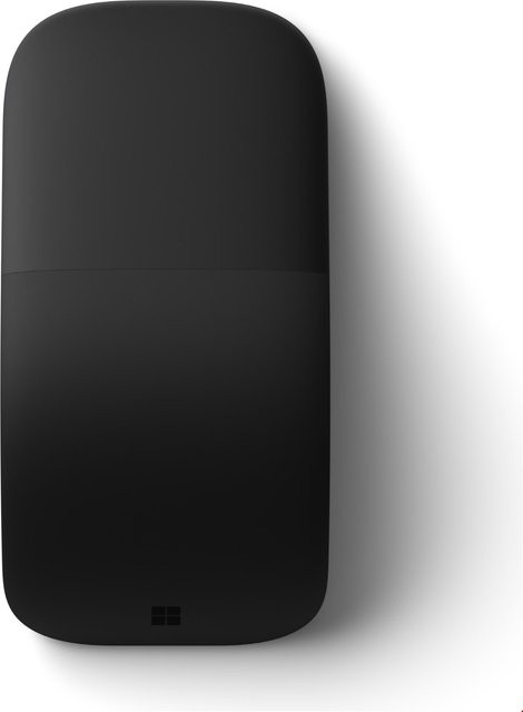 Microsoft Surface Arc Bluetooth Maus Schwarz 1000 DPI - Bild 1