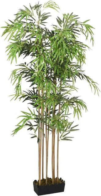 Künstlicher Bambusbaum von furnicato in Grün, Höhe: 180 cm - Bild 1