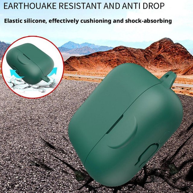 EarFun Air Pro 4+ Schutzhülle aus weichem Silikon mit Haken zur sturzsicheren Aufbewahrung - Bild 1
