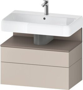 Duravit Waschtischunterschrank Qatego mit 1 Kast und 1 Auszug, B/T/H: 79 x 47 x 59 cm - Bild 1