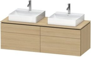 Duravit Waschtischunterschrank L-Cube in Beige Matt, B: 142 cm, T: 55 cm, H: 48,2 cm - Bild 1