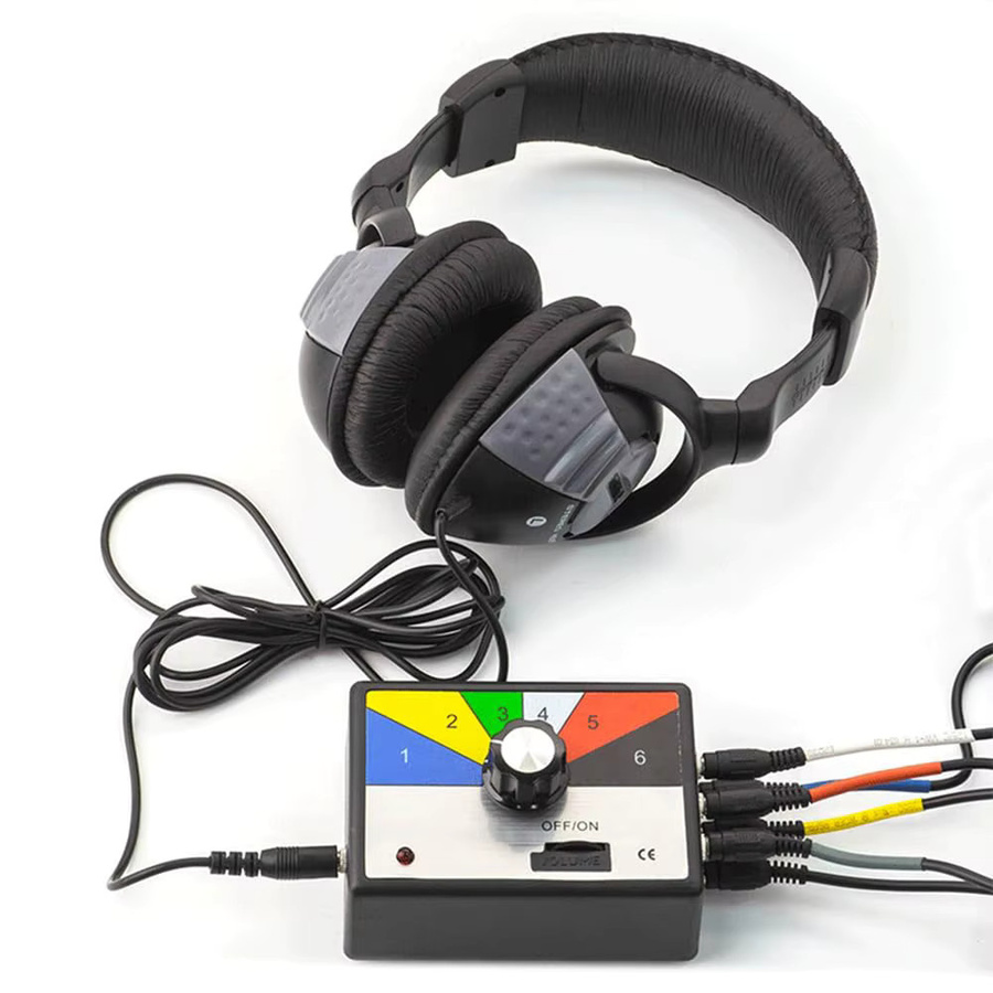 Podofo Elektronisches Chassis-Diagnose-Kit 6-Kanal T-Mobiles System zur Geräuscherkennung von Motor und Getriebe inklusive Headset 800mV/g 24kHz - Bild 6