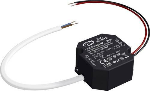 EVN SLD6524012 LED-Trafo Konstantspannung 24 V/DC, Schwarz - Bild 1