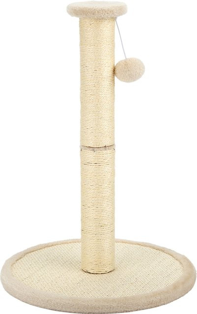 ZOOFARI Katzen-Kratzbaum mit integriertem Spielball in Beige - Bild 1