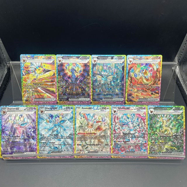 TAKARA TOMY Eeveelution Umbreon Sylveon Sammlung Karte, 9-teiliges Set - Bild 1