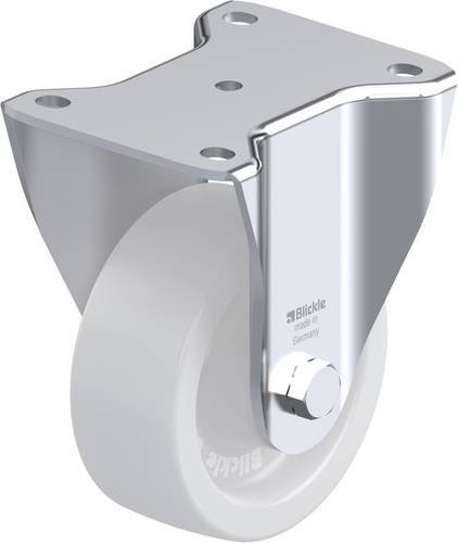 Blickle Bockrolle BH-SPO 127G in Weiß mit Kunststoffrad und 750kg Tragfähigkeit - Bild 1
