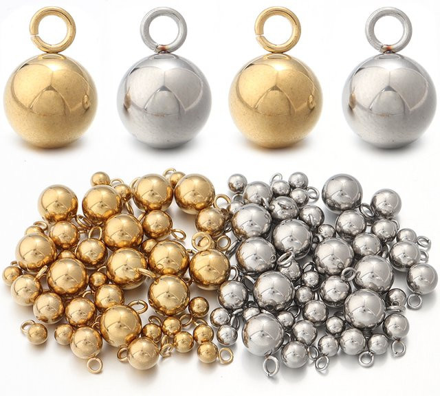 louleur Charms Anhänger, Edelstahl, Bicolor, Unisex - Bild 1
