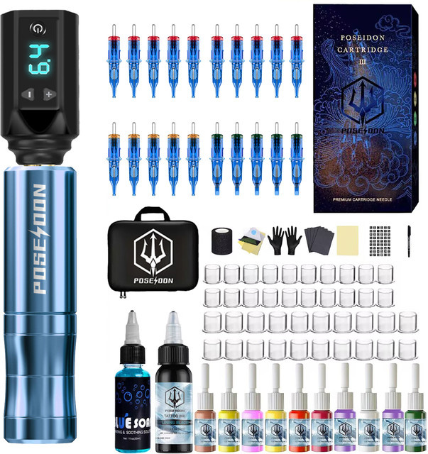 Poseidon Tattoo Kit für Permanent Make-up - Bild 1