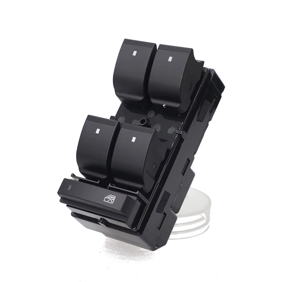 Fensterheberschalter vorne links in Schwarz für Chevy Silverado, GMC Sierra, Traverse, HHR und Yukon, ersetzt 25789692, 20945129, 25951963 - Bild 5