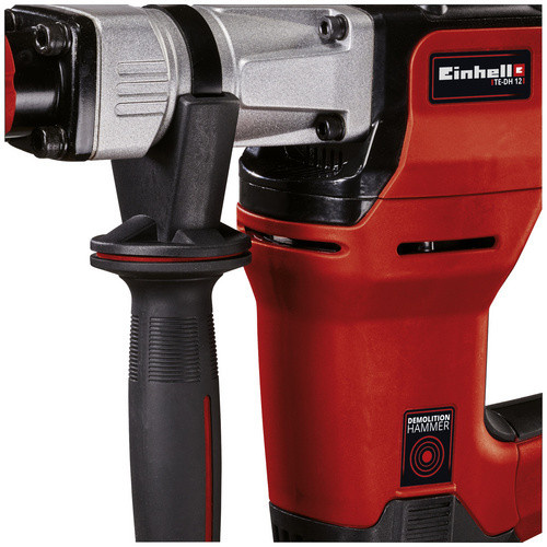 Einhell Abbruchhammer TE-DH 12 SDS-Max mit 1050 W Netzbetrieb in Rot, Schwarz und Silber - Bild 5