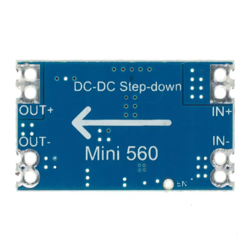 TENSTAR ROBOT Mini560 PRO Step-Down Spannungsversorgungsmodul 5A DC-DC in Blau, 6-30V auf 3,3V 5V 9V 12V - Bild 2