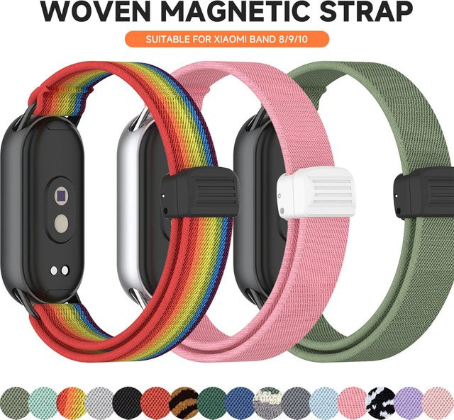 CHIICSMART Uhrenarmband Nylon, elastisch, Unisex - Bild 1