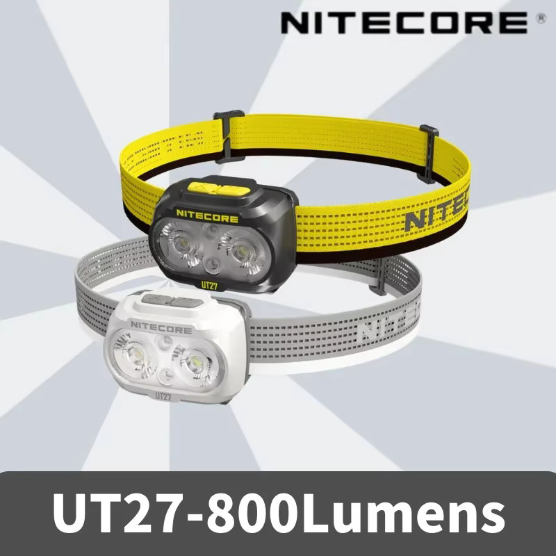 NITECORE UT27 MCT Stirnlampe in Schwarz mit 800 Lumen und wiederaufladbarem Akku - Bild 2
