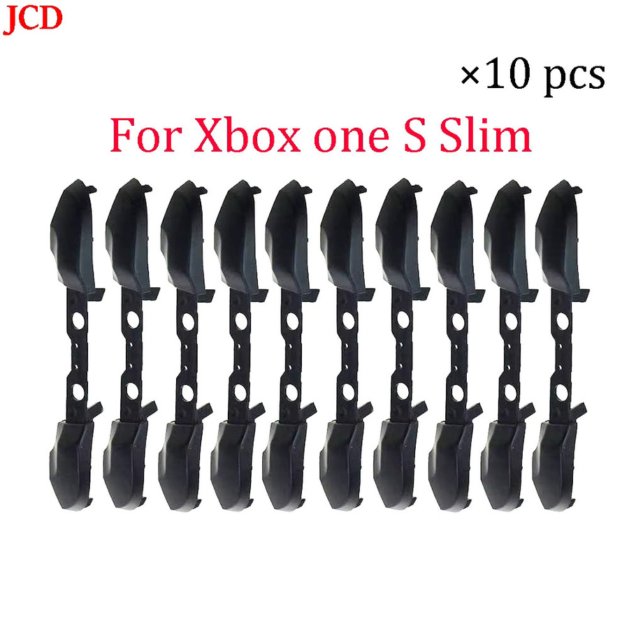 JCD Ersatz-Reparaturkit für Xbox One, Xbox Series X/S und Xbox Elite Controller – 10 Stück RB LB Bumper Trigger Buttons in Schwarz - Bild 2
