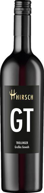 Hirsch GT Trollinger Rotwein, 2020, Württemberg, trocken, 0,75 l - Bild 1