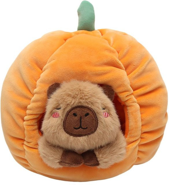 Capybara Kürbisnest Plüschtier, 22cm, ab 3 Jahre - Bild 1