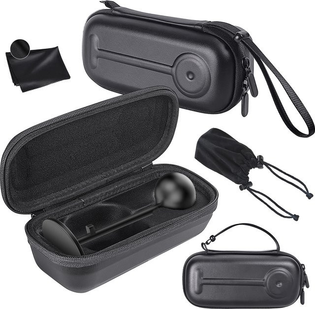 JYS Kamera-Aufbewahrungstasche JYS-NS2316 für Nintendo Switch 2 in Schwarz mit robustem Griff und Objektivtuch - Bild 1