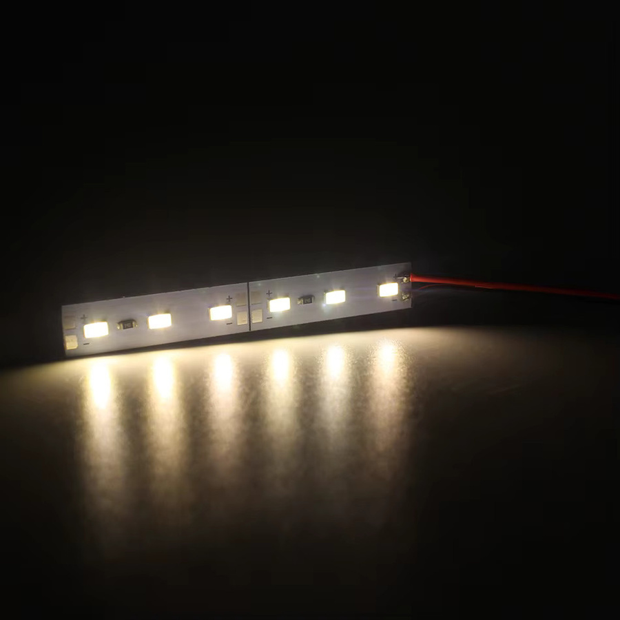 TiaoChongYi 2er Set Harte LED-Lichtleiste RGB mit 8 cm Länge in Rot, Grün und Blau - Bild 3