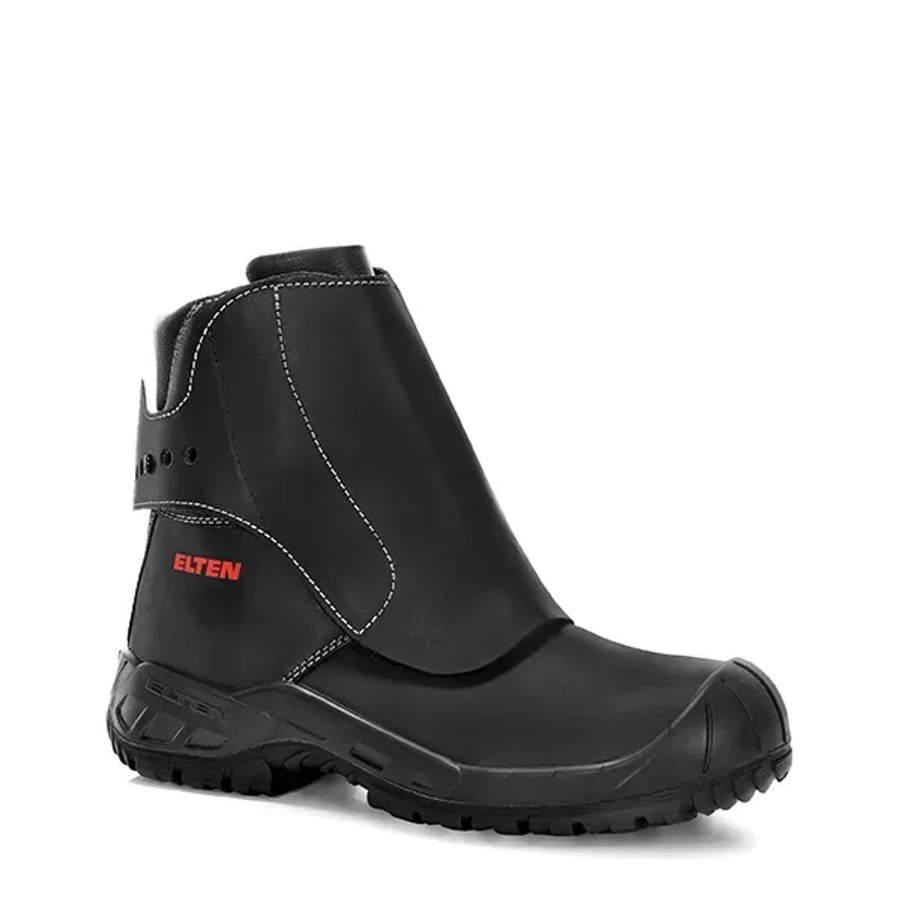 Elten Sicherheitsstiefel Luis S3 Hi aus Rindleder in Schwarz, Größe 43 - Bild 2