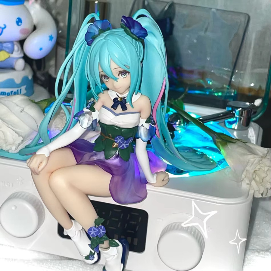 Bandai Hatsune Miku Morning Glory Fairy, Anime-Figur, 15cm, Kunststoff - Bild 5