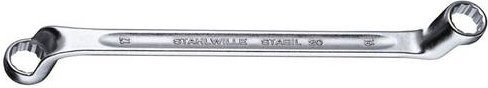 Stahlwille Doppel-Ringschlüssel 1/4 x 5/16 Zoll in Silber - Bild 1