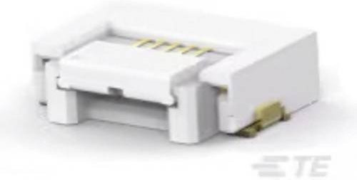 TE Connectivity FFC/FPC-Anschluss Polzahl 5 mit 0,5 mm Rastermaß in Weiß - Bild 1
