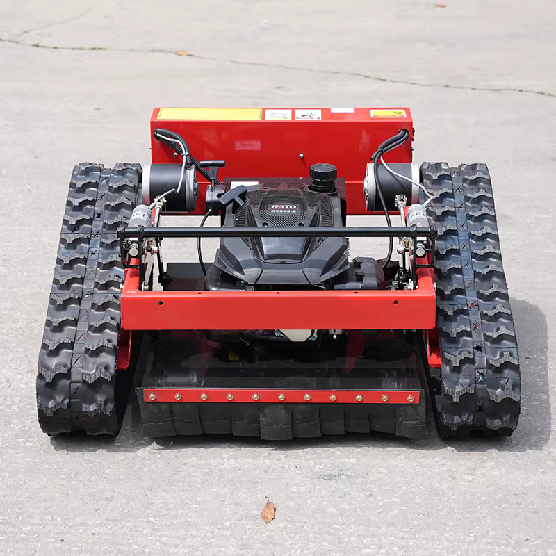 SAAO Selbstfahrender Roboter-Schneeschleuder mit Fernbedienung in Rot für Erwachsene - Bild 1
