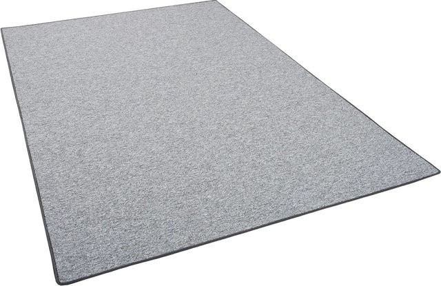 Snapstyle Feinschlingen Velour Teppich Strong Silbergrau B: 240 cm, T: 160 cm - Bild 1