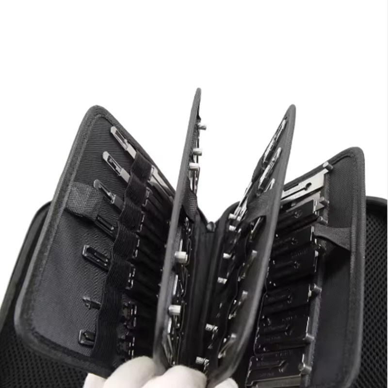 LISHI 2in1 Decoder-Set 28-teiliges Schlossöffner Werkzeug für HU66 HU64 HU101 HU100 in Silber - Bild 3