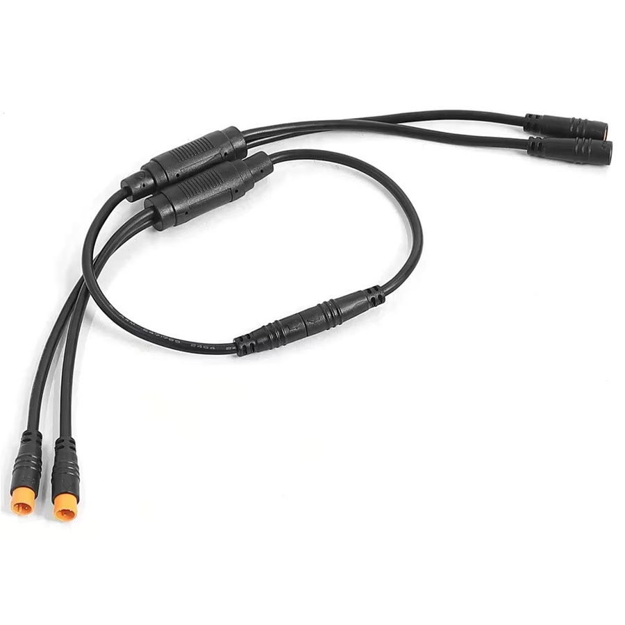 BAFANG EBike Y-SPLITTER 1T2 Verbindungskabel für Sensorbremse, 3-polig, Schwarz - Bild 2