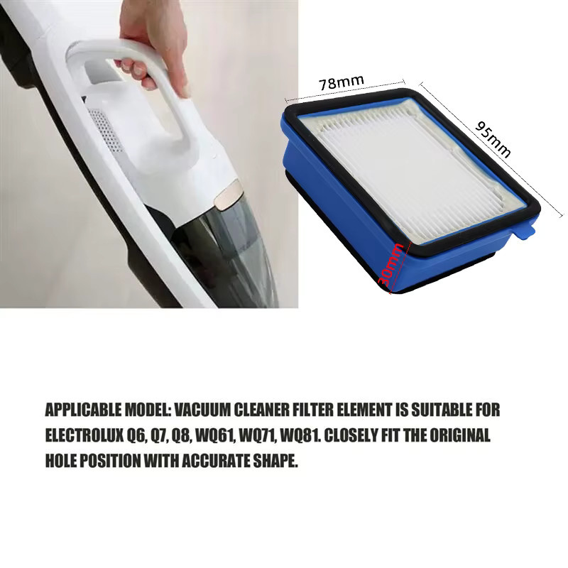 Electrolux Ersatz Hepa-Filter für Roboter-Staubsauger Q6 Q7 Q8 WQ61 WQ71 WQ81 - Bild 5