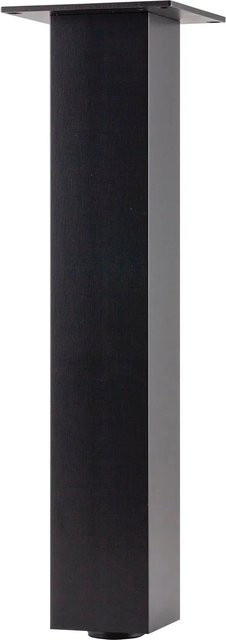 Simausrom Tischbein aus Aluminium in Schwarz Matt, B/T/H: 7,0 x 7,0 x 42,0 cm - Bild 1