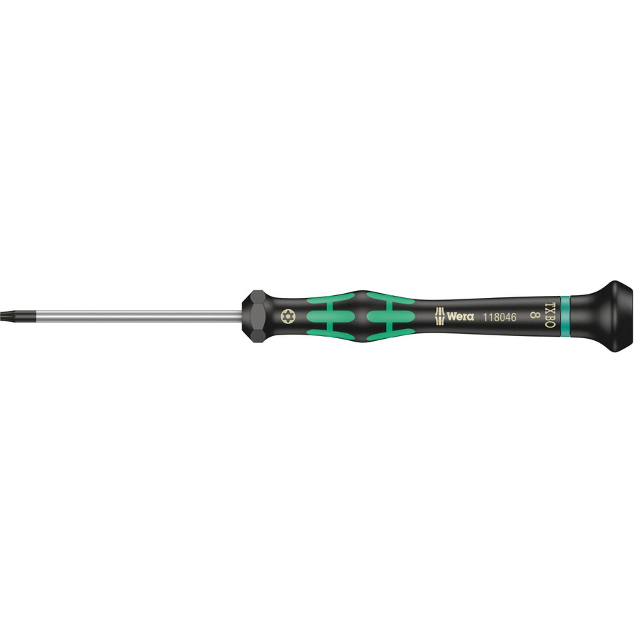 Wera Elektroniker TX BO Schraubendreher Schwarz TX 8 x 60 mm - Bild 2