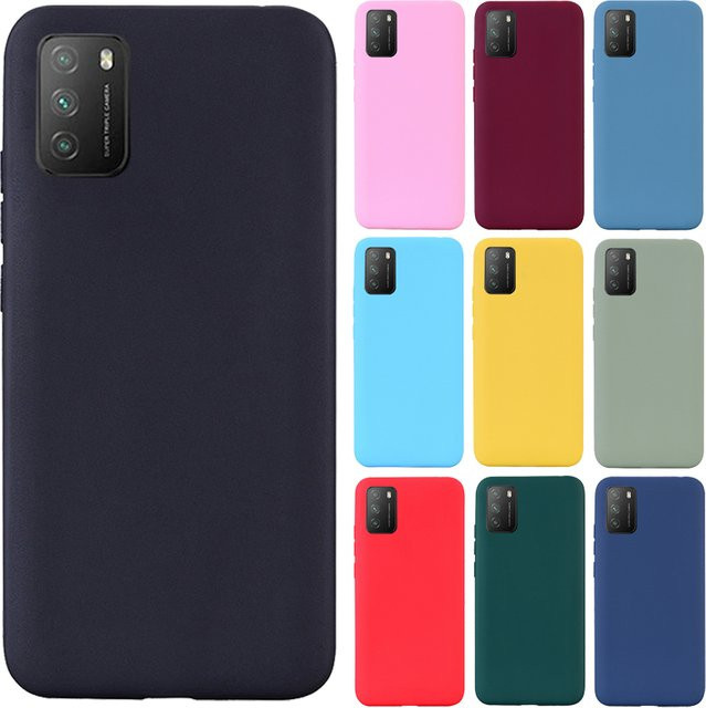 Schutzhülle aus weichem Silikon für Xiaomi POCO M3 in Pink - Bild 1