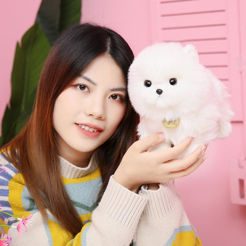 Süßer Mu Cheng Plüschtier Welpe Stofftier Puppe - Bild 3