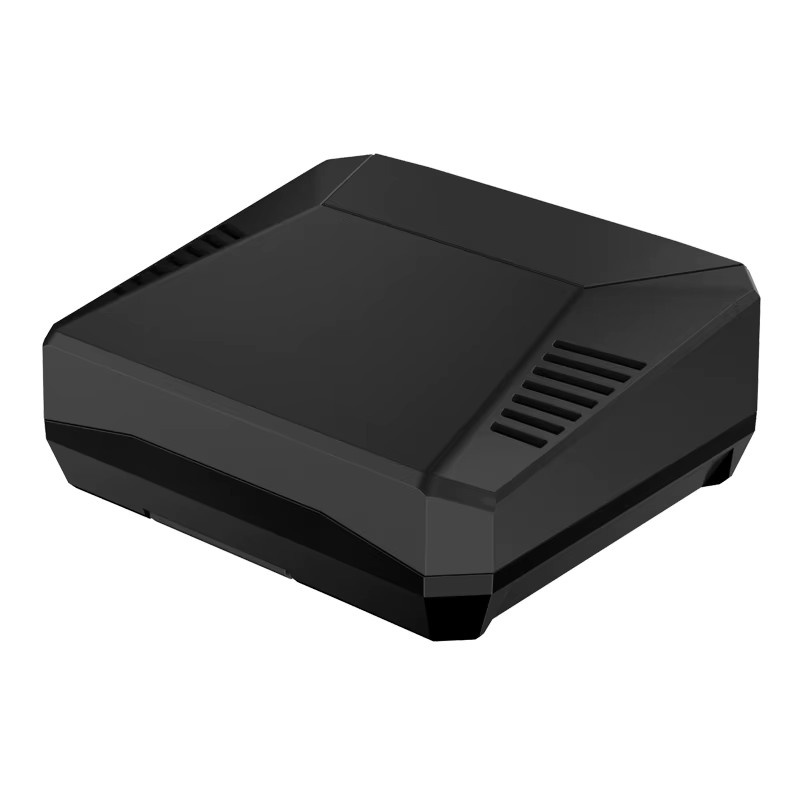 Argon ONE V3 M.2 NVMe Gehäuse für Raspberry Pi 5 in Schwarz mit integriertem PWM-Lüfter und Kühlkörper aus Aluminium - Bild 2