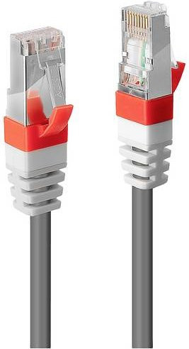 Lindy RJ45 Patchkabel CAT 6a S/STP Ethernet LAN Grau 15,0 m - Bild 1