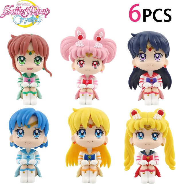 Bandai Sailor Moon, Kuromi, Melody, Action Figure, 6-teiliges Set - Bild 1