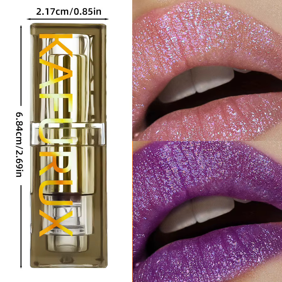 KAFURUX Lippenstift, Lila, Glänzend - Bild 4