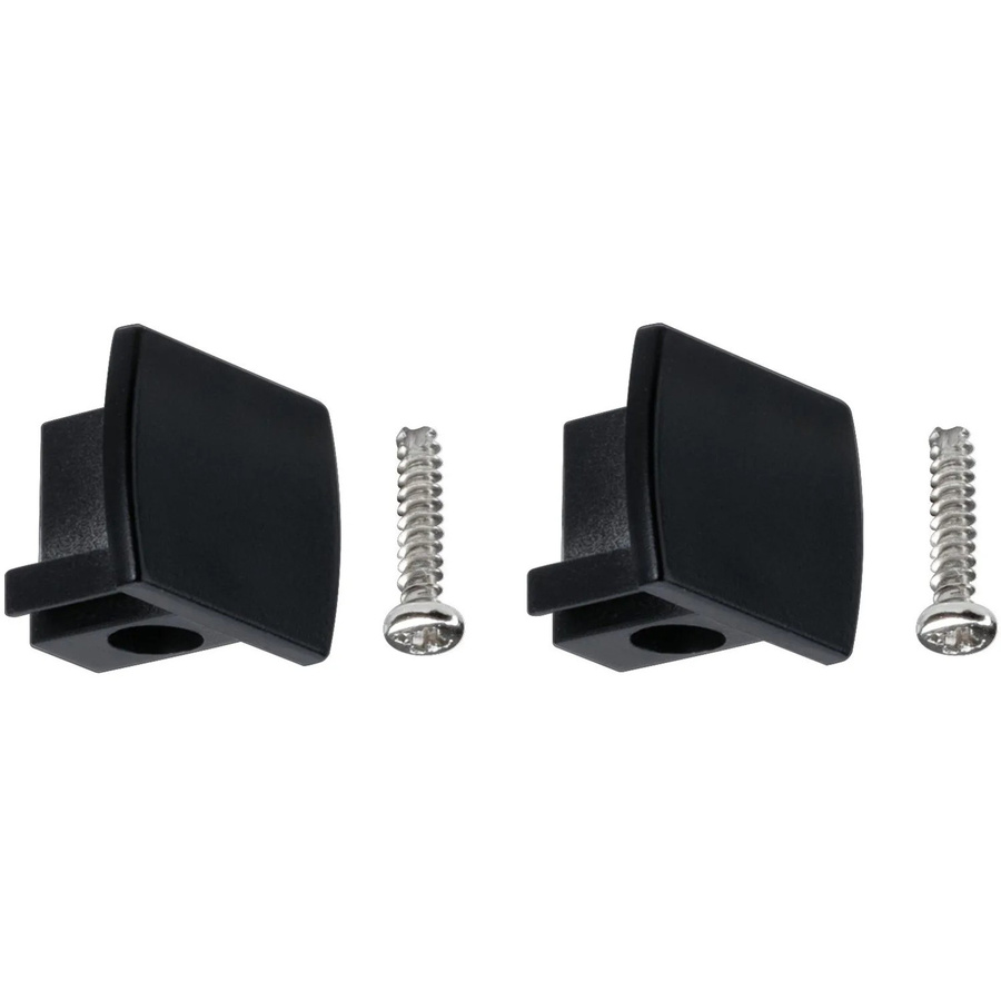 Paulmann URail Endkappen Schwarz B/H/T: 13 x 18 x 21 mm, 2er-Pack - Bild 3