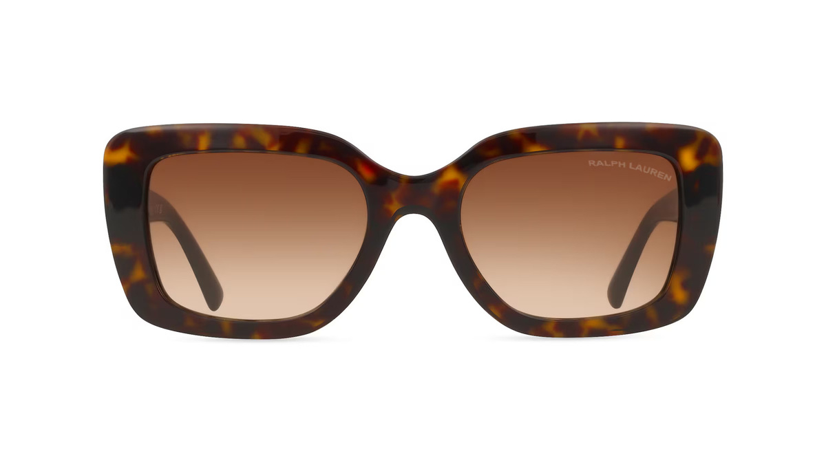 Ralph Lauren RL8217U Sonnenbrille Damen, Vollrand, quadratisch, Acetat, braun - Bild 1