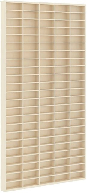 vidaXL Wandvitrine zur Wandmontage Beige B: 50 cm, T: 4,5 cm, H: 96 cm - Bild 1