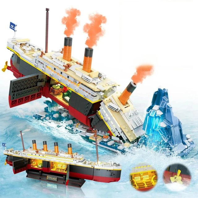 barweer Titanic-Schiff, Bausatz, 2288 Teile, ab 8 Jahren - Bild 1