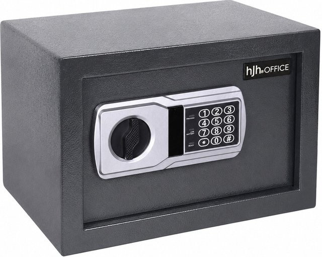 hjh OFFICE Tresor Safe Compact Basic aus Stahl in Anthrazit - Bild 1
