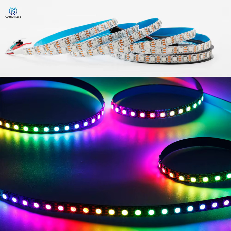 WRMIHU RGB LED Band individuell adressierbar, SMD5050 Pixel Streifen, Multicolor, schneidbar - Bild 4