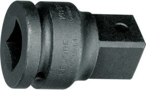 Gedore Kraftschrauber-Vergrößerungsstück KB 3221 aus Stahl in Schwarz 3/4 Zoll auf 1 Zoll - Bild 1