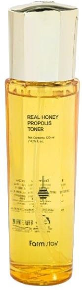 Farm Stay Real Honey Propolis Toner, 120 ml, für trockene Haut - Bild 1