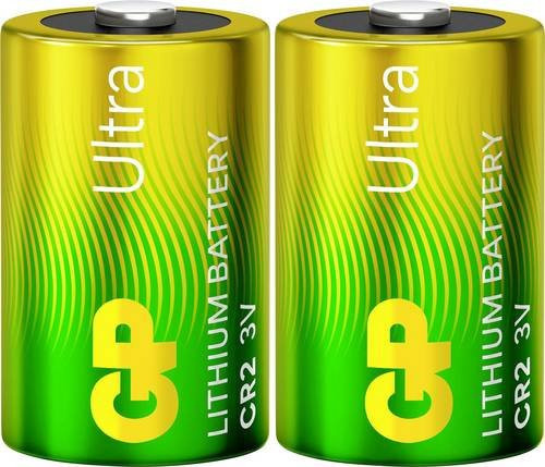 GP Spezial-Batterie CR2 Li-MnO2 3V mit 800 mAh, 2 Stück - Bild 1