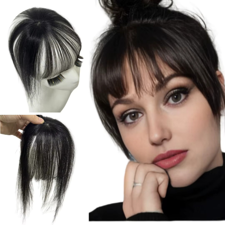 Satifresion Clip-in-Haarverlängerungen Mini-Pony aus Echthaar, Damen - Bild 5