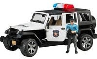 BRUDER Jeep Wrangler Unlimited Rubicon Polizeifahrzeug Modellfahrzeug - Bild 1